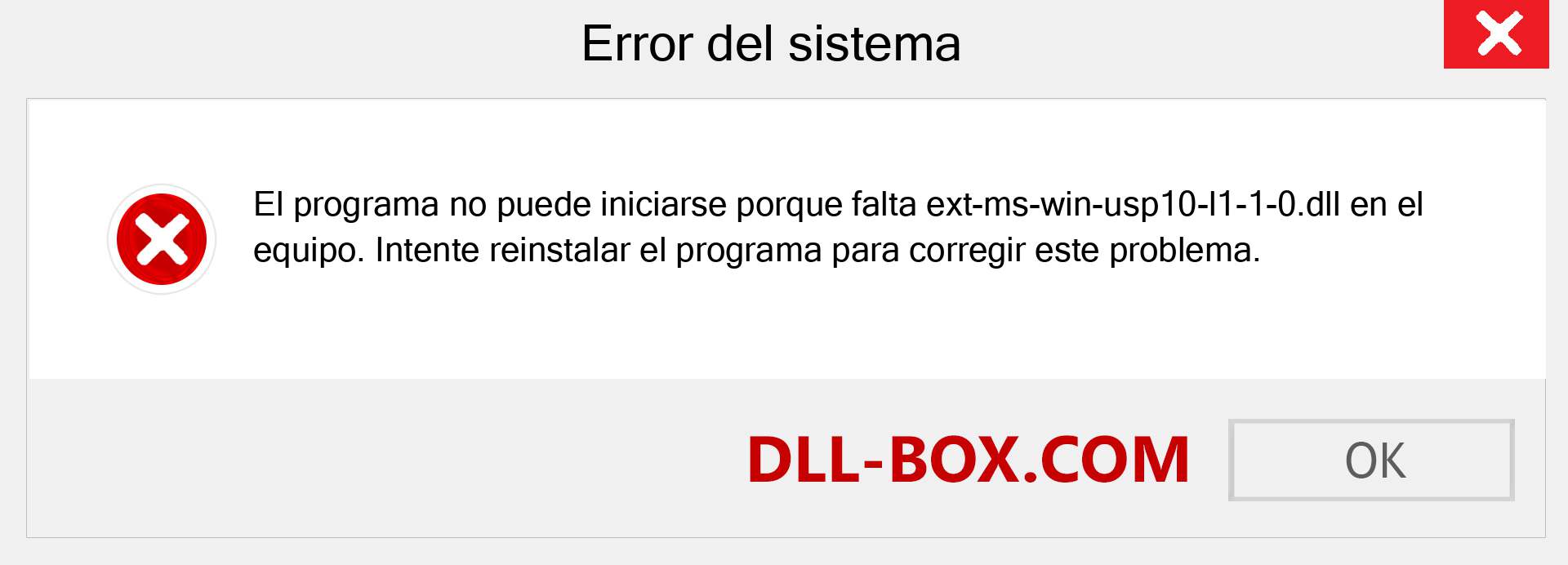 ¿Falta el archivo ext-ms-win-usp10-l1-1-0.dll ?. Descargar para Windows 7, 8, 10 - Corregir ext-ms-win-usp10-l1-1-0 dll Missing Error en Windows, fotos, imágenes